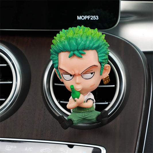 One Piece-autoaccessoire - Roronoa Zoro-figuur voor het ventilatierooster