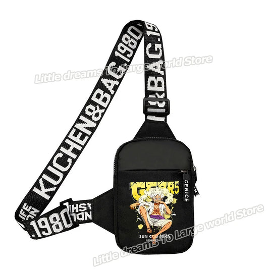 One Piece-schoudertas – Vintage logo van Monkey D. Luffy