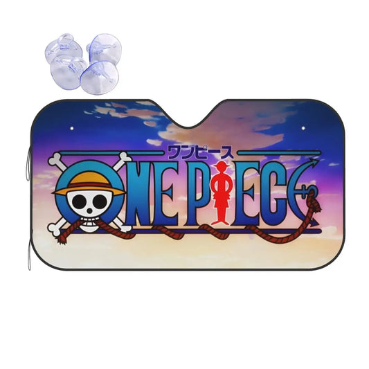 One Piece-autozonnescherm - klassiek logo