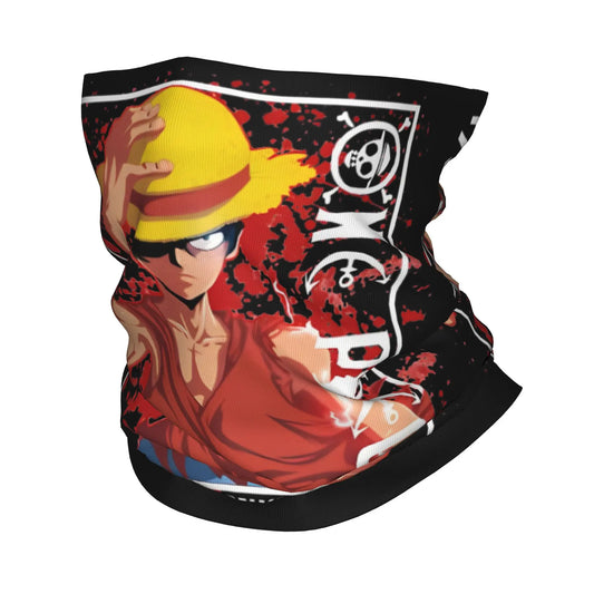 One Piece-col - Luffy kijkt achterom