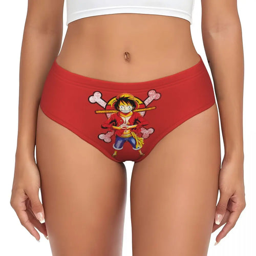 Slip - Minimalistische rode Luffy