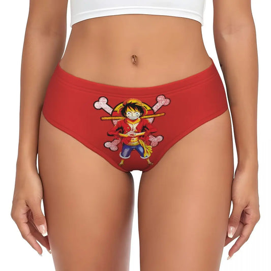 Slip - Minimalistische rode Luffy