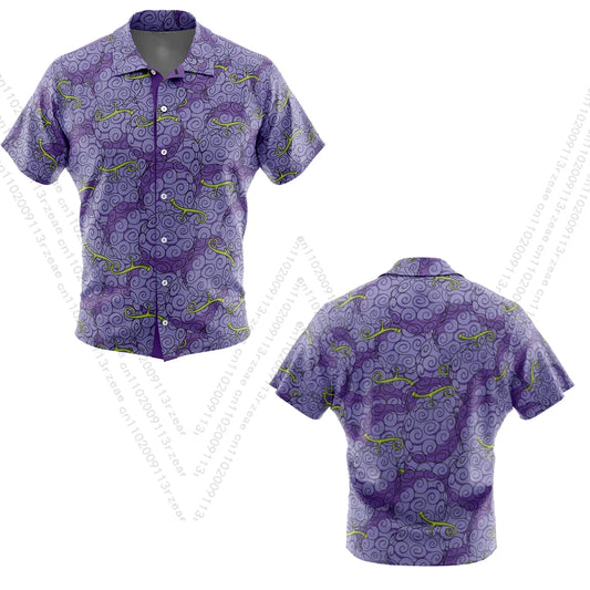 One Piece-shirt - T-shirt met all-overprint van Duivelsfruit