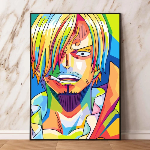 One Piece Pop Art-schilderij - Sanji