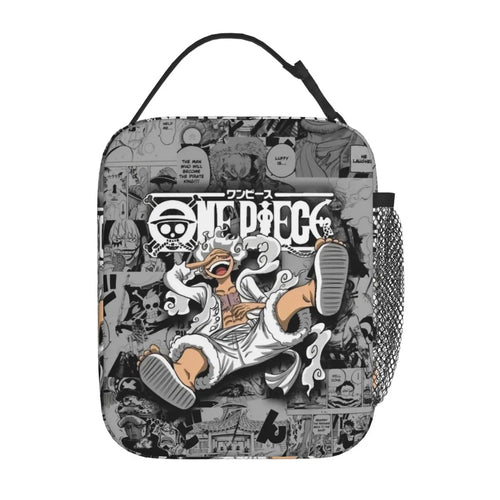 One Piece-koeltas – One Piece in zwart-witte mangastijl