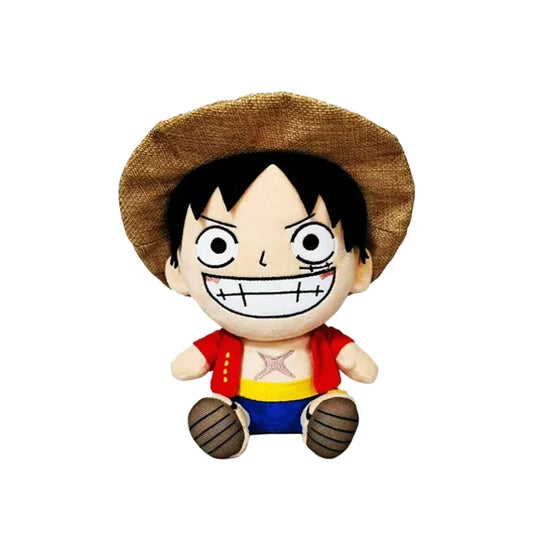 One Piece-knuffel – Monkey D. Luffy (klassiek lachend ontwerp)