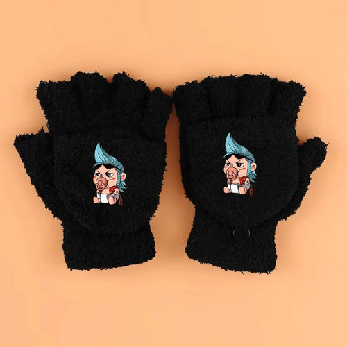 One Piece-handschoenen – Franky geconcentreerd