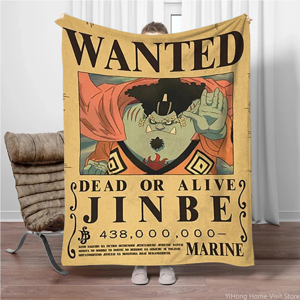 One Piece Wanted-poster - Jinbe de Paladijn